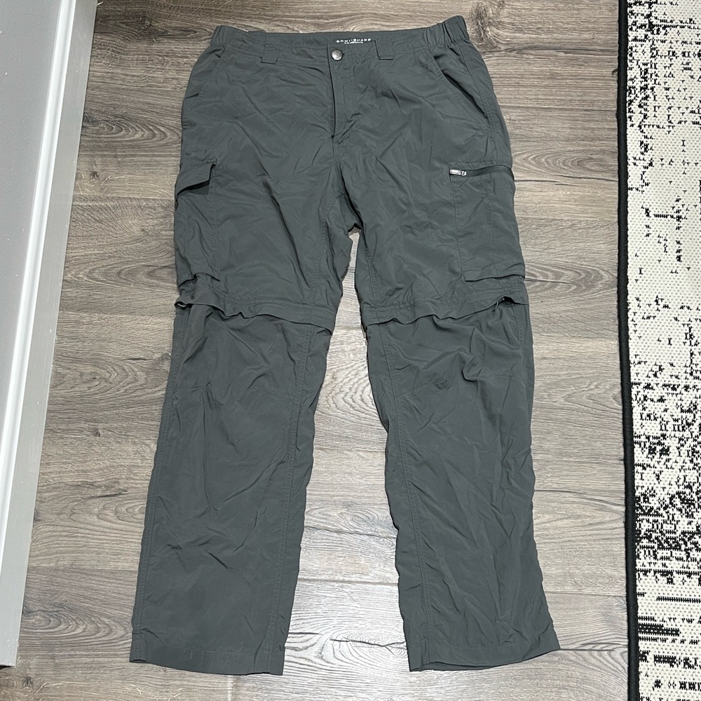 Columbia (Zip Away Leg) 34x30 Omni-Shade Conversion Hiking Outdoor Pants